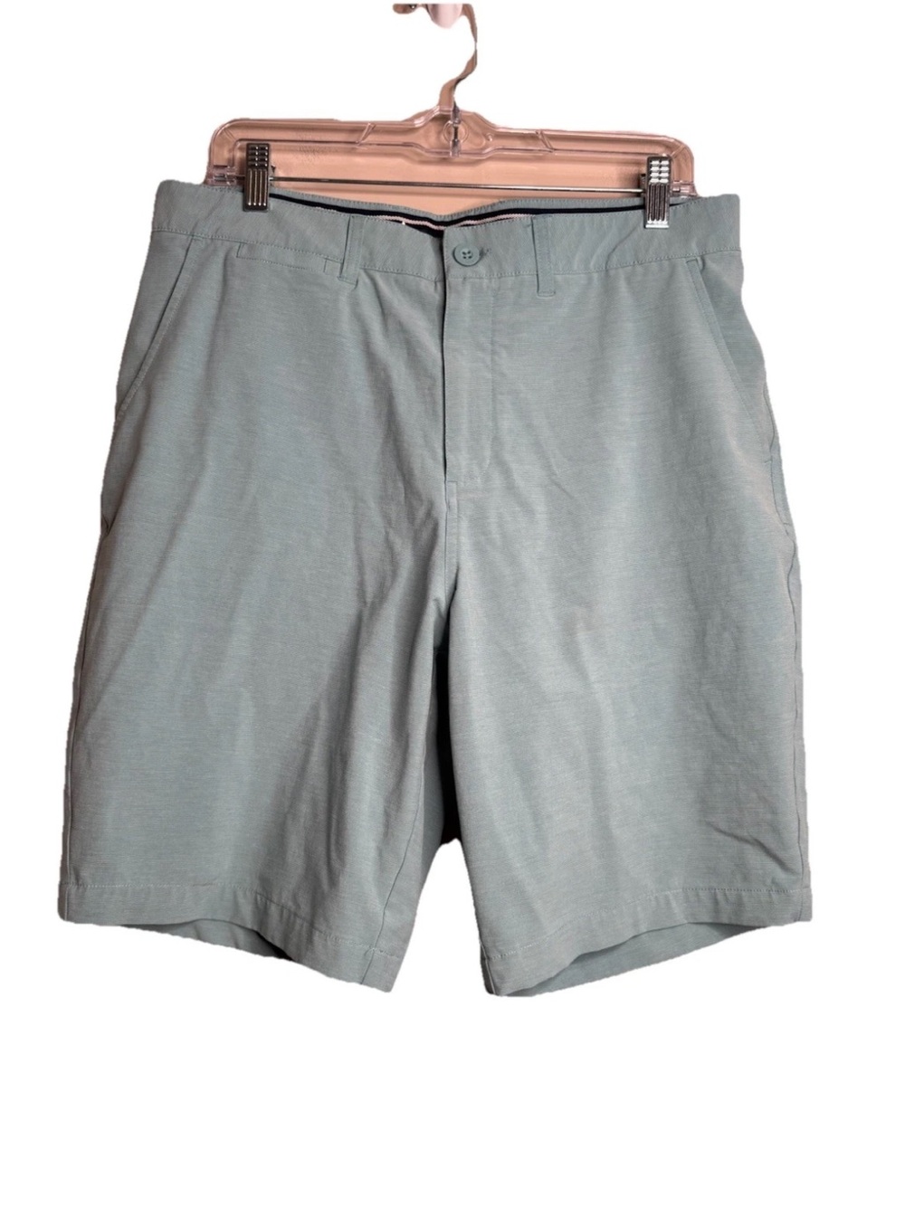 Johnnie-O Shorts 33 Wyatt Performance Stretch Pockets Casual Golf Stream K14